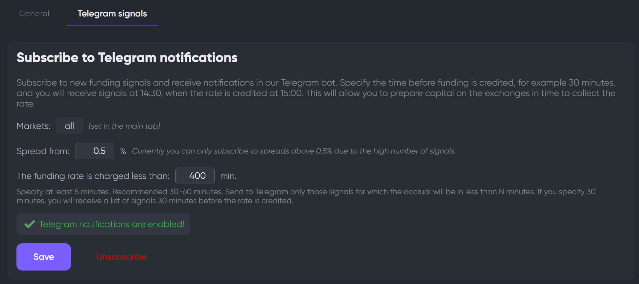 Telegram Alerts
